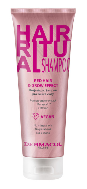 Dermacol - HAIR RITUAL Šampón pre ryšavé vlasy